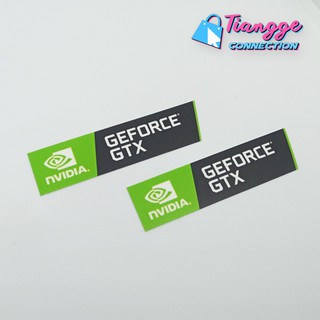 PC STICKER nvidia rtx geforce gtx msi razer cooler master g series (gamer  gaming vinyl)