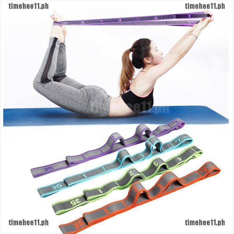 TimeHee11 Professional Gymnastics Latin Training Bands Pilate Yoga Stretch Resistance Band