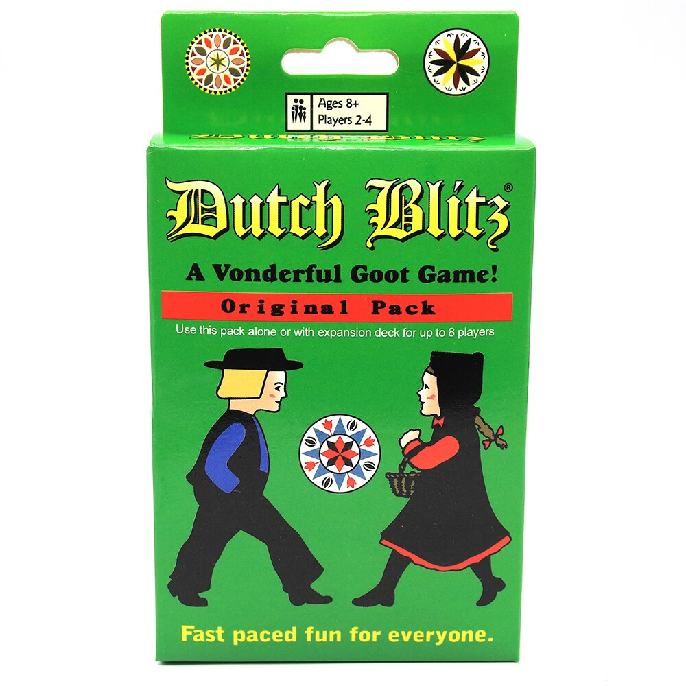 Dutch Blitz Original and Expansion Pack Set Card Game Board