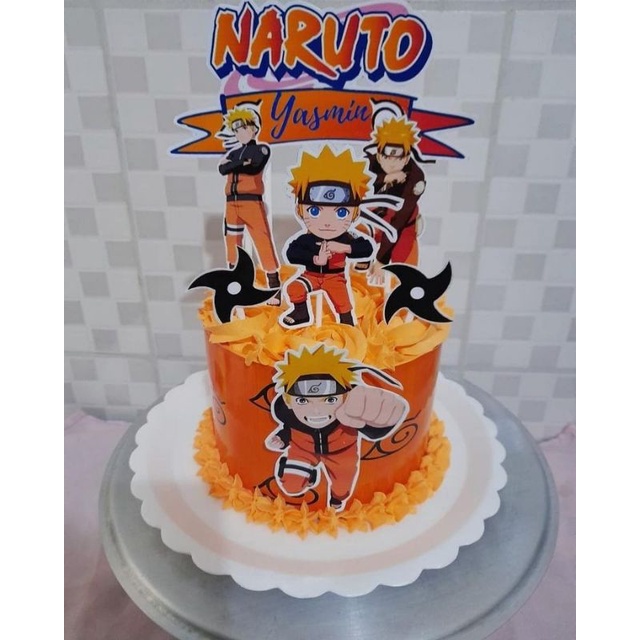 NARUTO Printable Cake Topper / CUSTOMIZED | Shopee Philippines