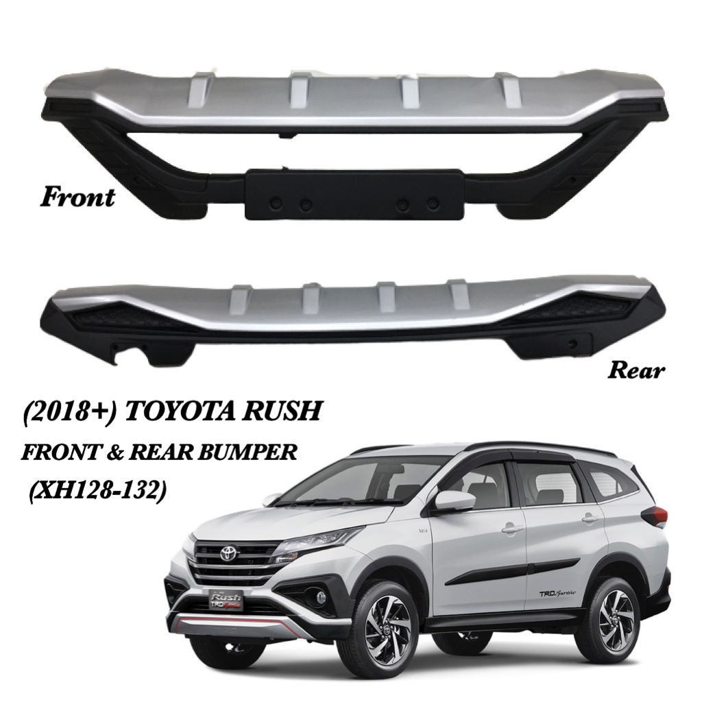 LD 2018 2019 2020 2021 2022 2023 TOYOTA RUSH FRONT AND REAR BUMPER ...