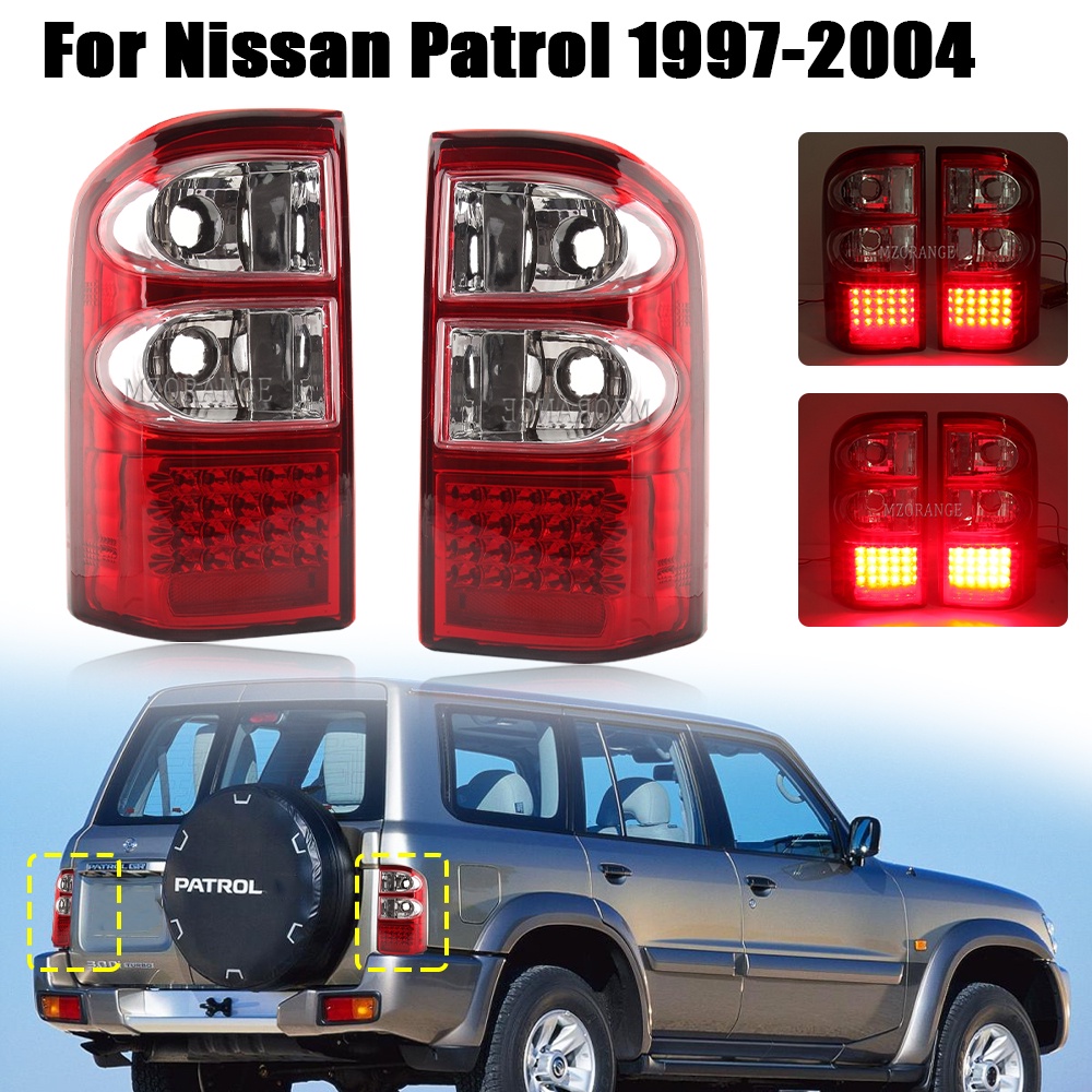 Nissan patrol rear bumper deals light led