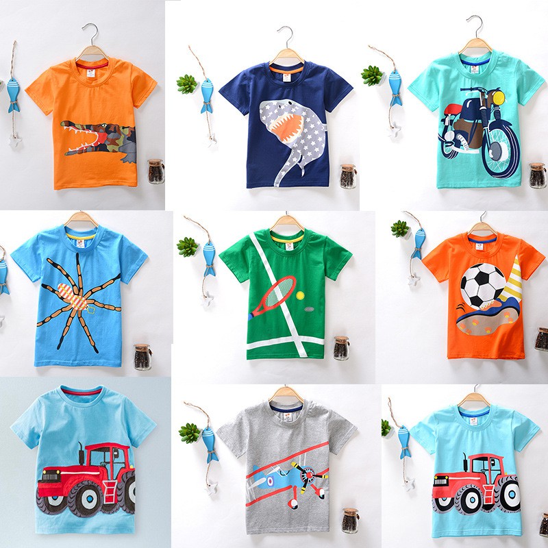 Baby Boy Cotton T Shirts Blouse Pajama Shirt Kids Boys Clothes Top ...