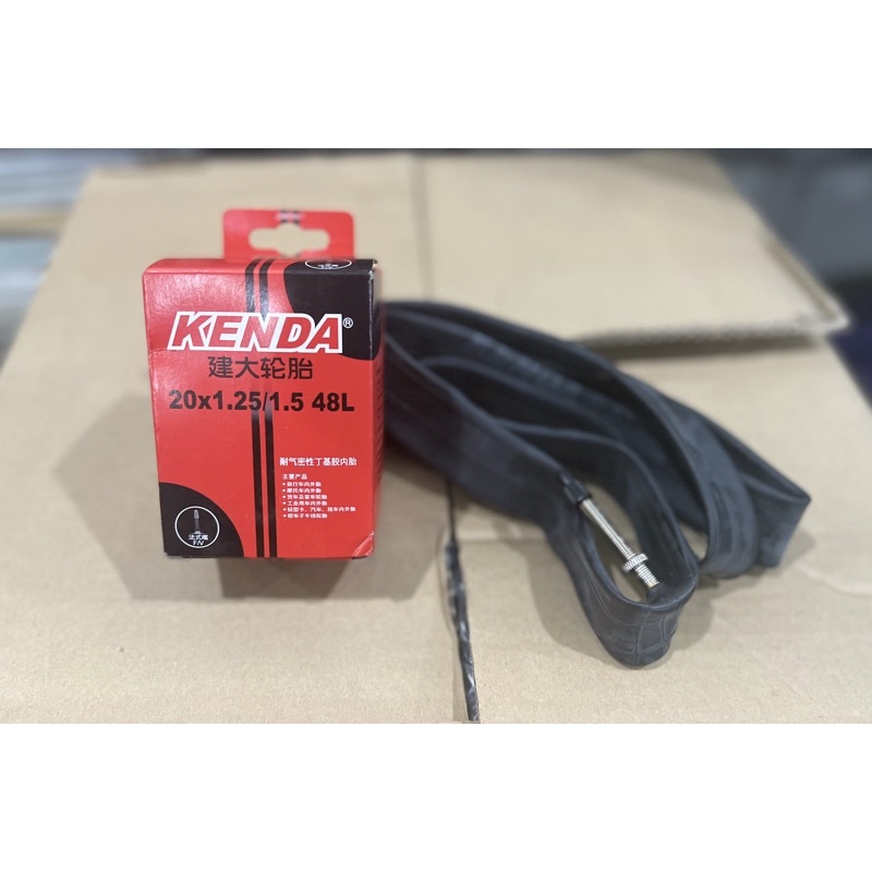 20x1 20x1.25/1.5/1.75/2.125 Inner tube KENDA presta valve type 406 and