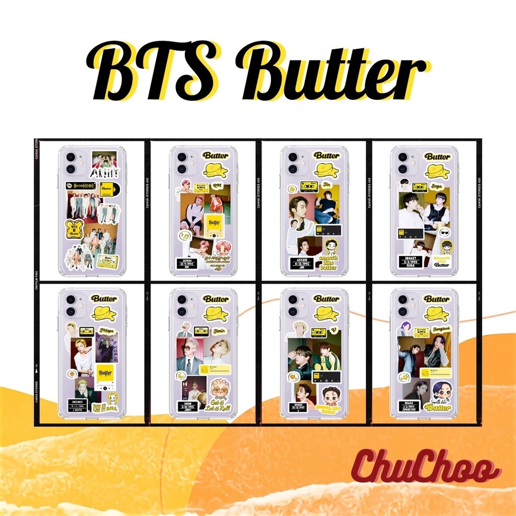 ChuChoo DIY Case BTS BUTTER FREE Keychain Lightstick BTS (Read ...