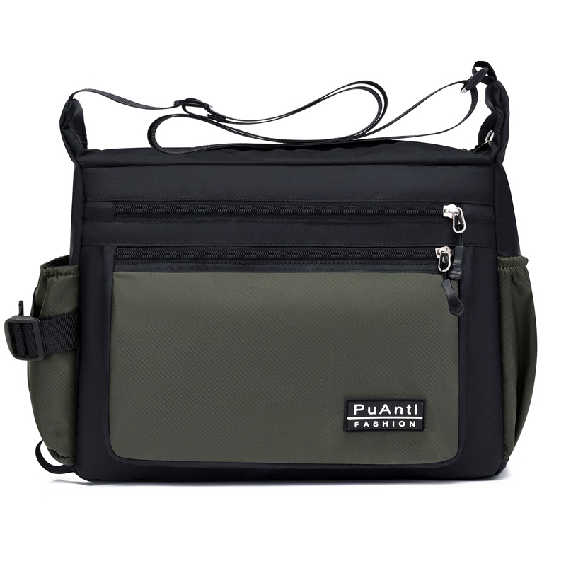 Men Sling Bag Large Capacity Shoulder Bag Waterproof Men's Crossbody