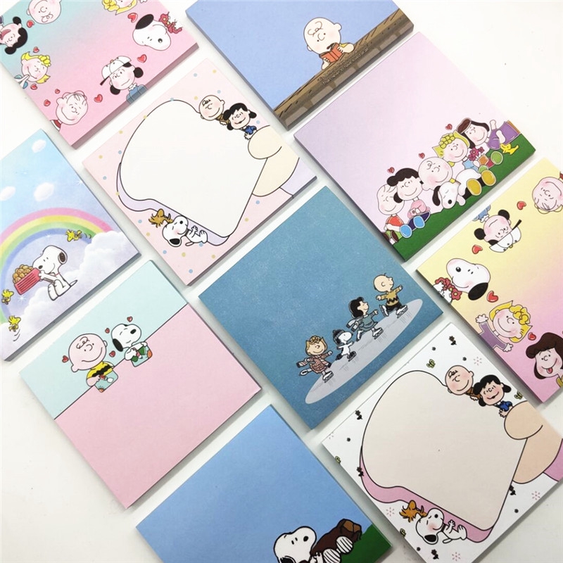 Snoopy Mini Notes \ Portable Message Notes \Memo Pads \ Note Pads ...