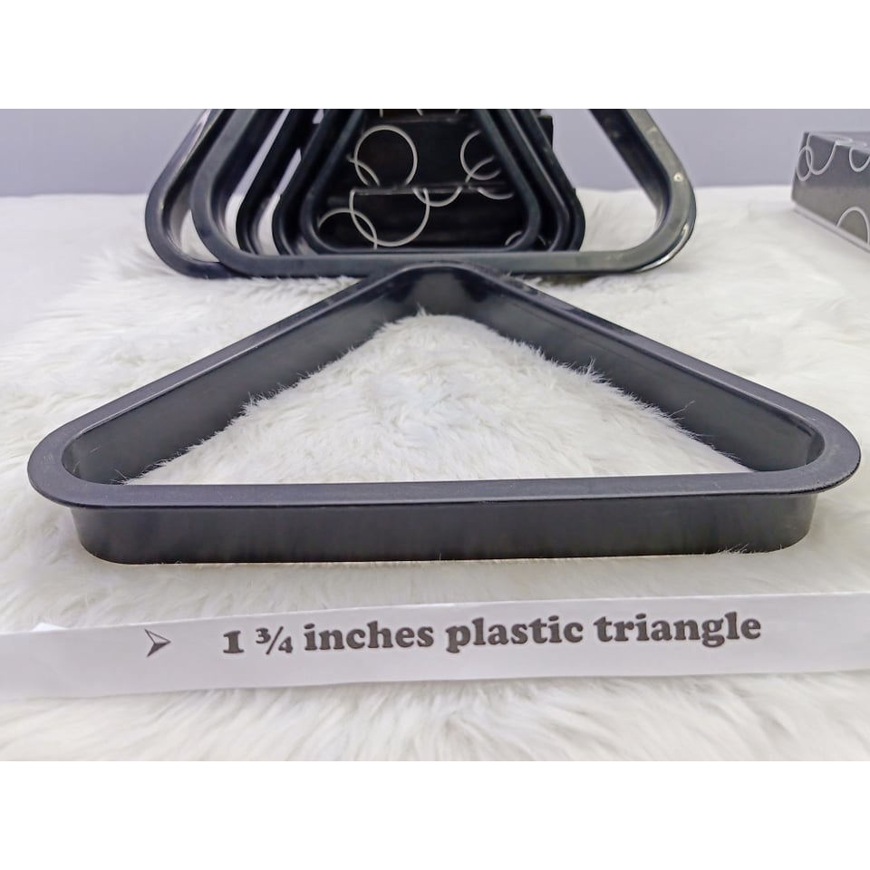 1 3/4inches PLASTIC TRIANGLE RACK FOR BILLIARD BALL / TRIANGLE RACK ...