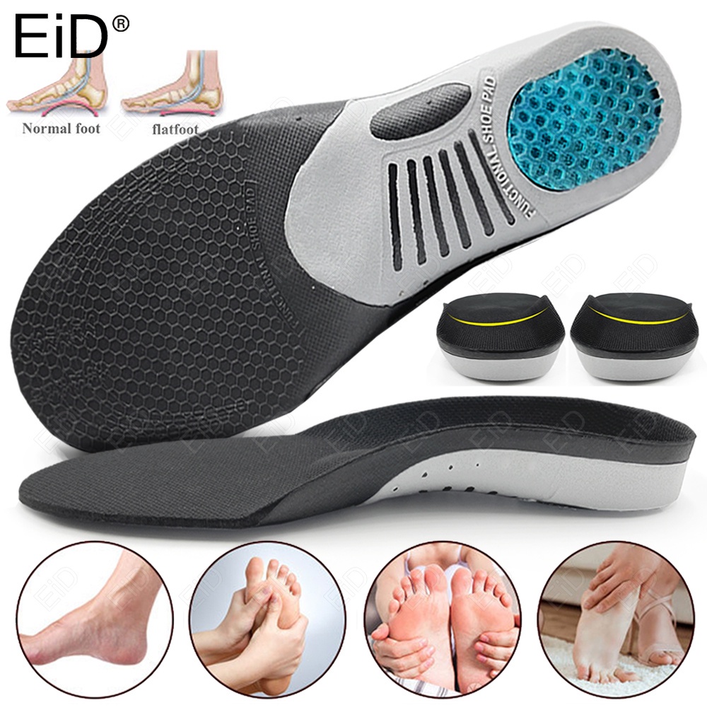 Best Premium Orthotic Gel Insoles Orthopedic Flat Foot Health Sole Pad For Shoes Insert Arch