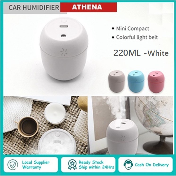 Ultrasonic 360ml Humidifier Essential Oil USB Aroma Diffuser Colorful