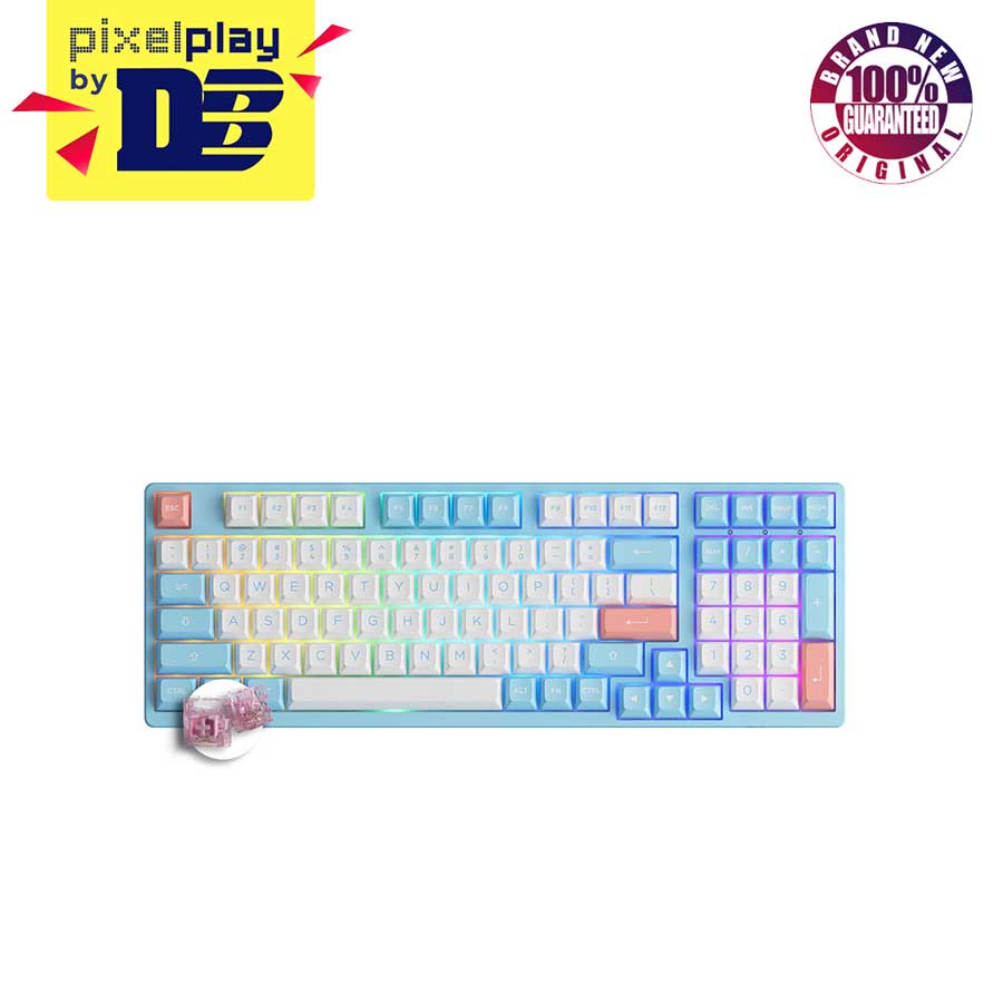 AKKO Doll Of The Princess 3098B Multi-Modes RGB Mechanical Keyboard ...