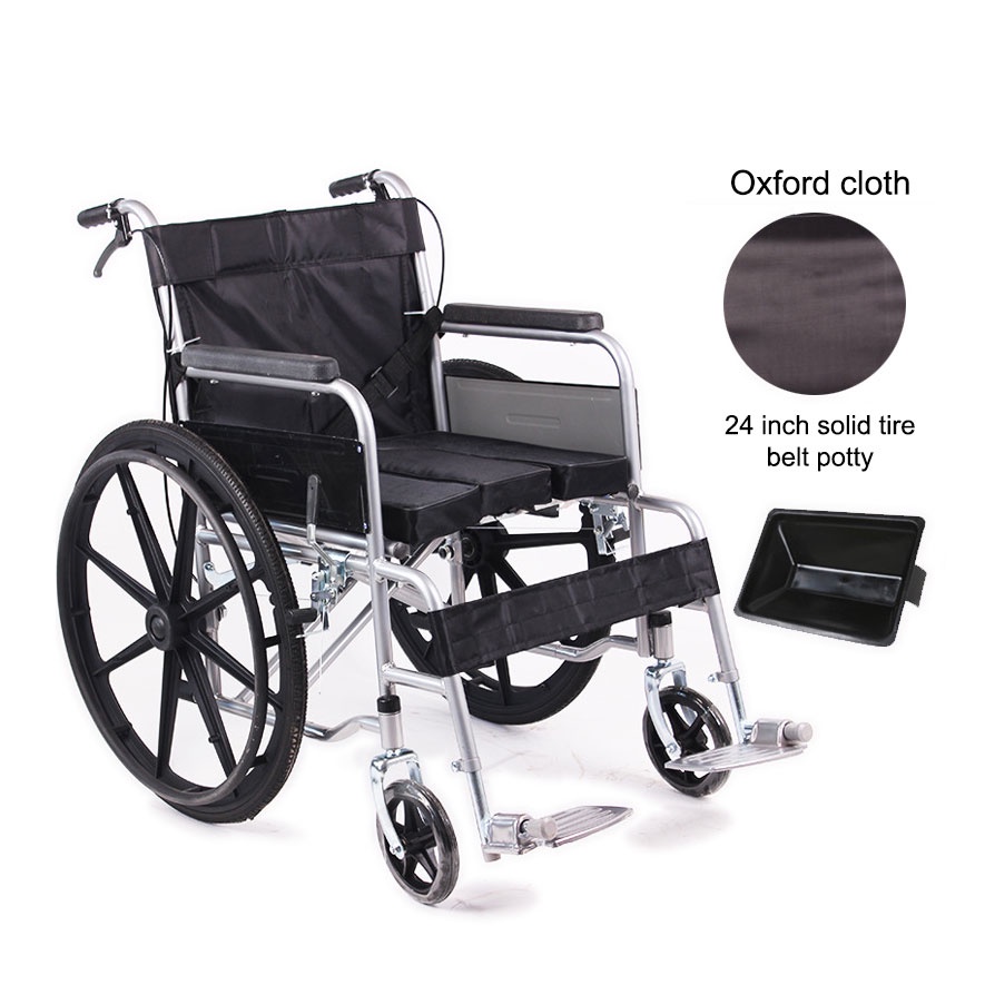 Wheelchair for Adult Free Plastic Bucket Wheelchair With Toilet Cod