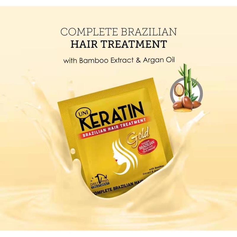 Uni Keratin Brazilian hair treatment x12 - トリートメント