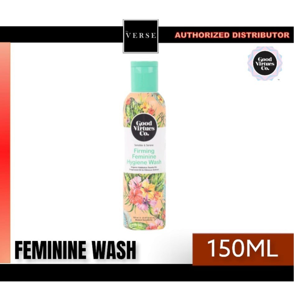 Good Virtues Co. Firming Feminine Hygiene Wash (150mL) Shopee Philippines