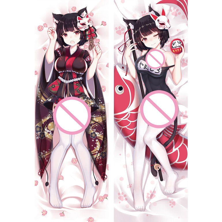 60x180cm Anime Azur Lane Dakimakura Cover Akagi Illustrious Characters Belfast Enterprise 7482