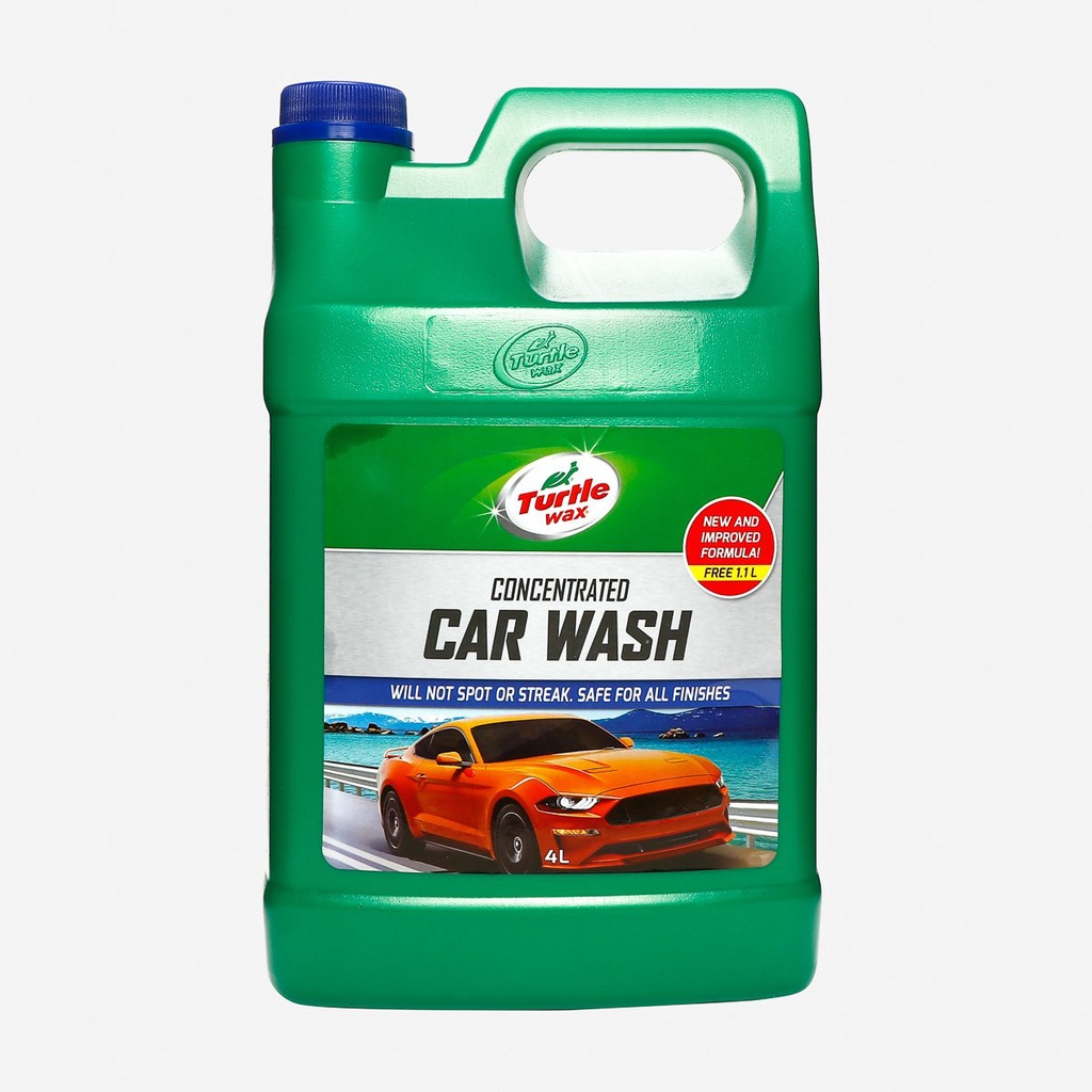 Turtle Wax Car Wash Concentrate 4L Shopee Philippines