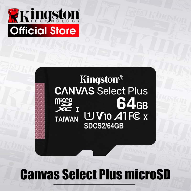 Kingston Canvas Select Plus microSD Card Class10 carte sd memoria 128GB
