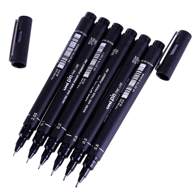 Unipin Fineliner Drawing pen | Shopee Philippines