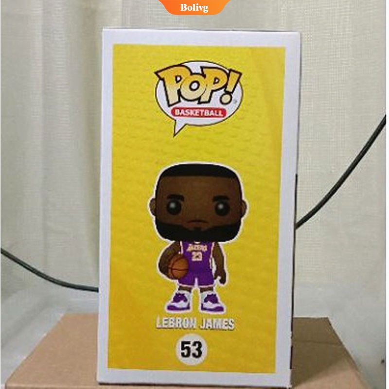 JAN229064 - NBA W3 LAKERS LEBRON JAMES PURPLE JERSEY REACTION FIG -  Previews World