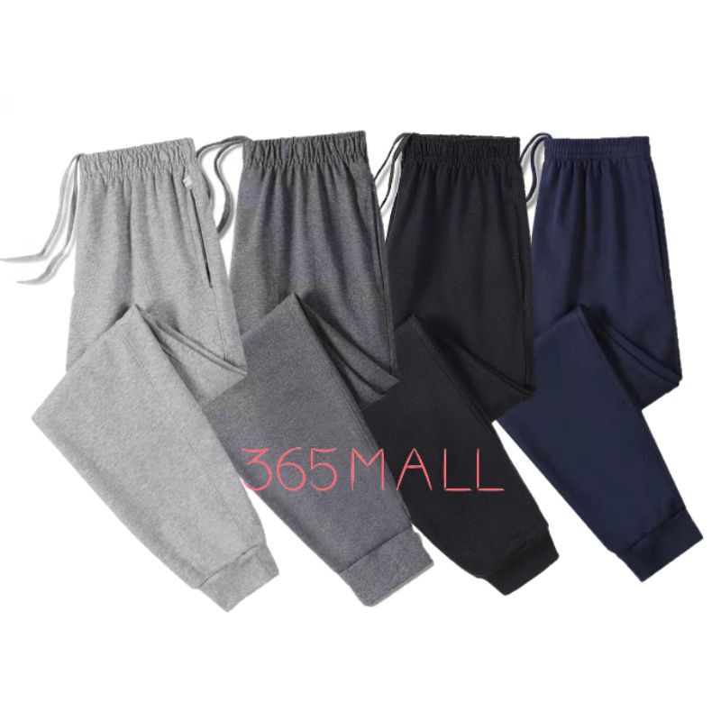 Petite Cotton Jogging Pants with Anti-theft Zipper | Shopee Philippines