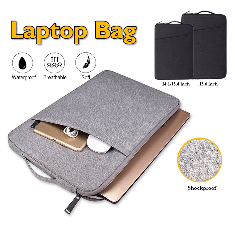 Waterproof Laptop Computer Bag Hand Shockproof Bag 14&15.6 inches ...