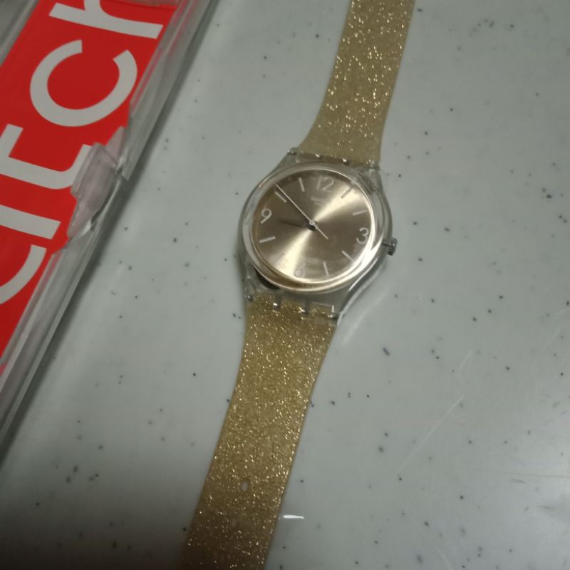 original swatch glitters watch actual photo Shopee Philippines