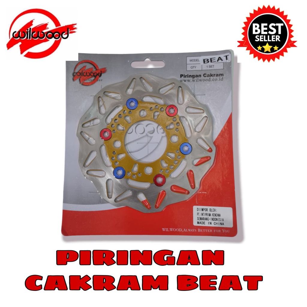 Honda Beat vario scoopy Beat Fi Variation Front Disc Plate by WILLWOOD ...