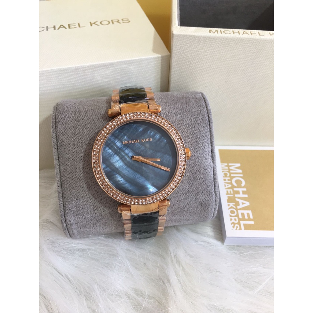 mk watch Parker Ceramic mk6402 Shopee Philippines