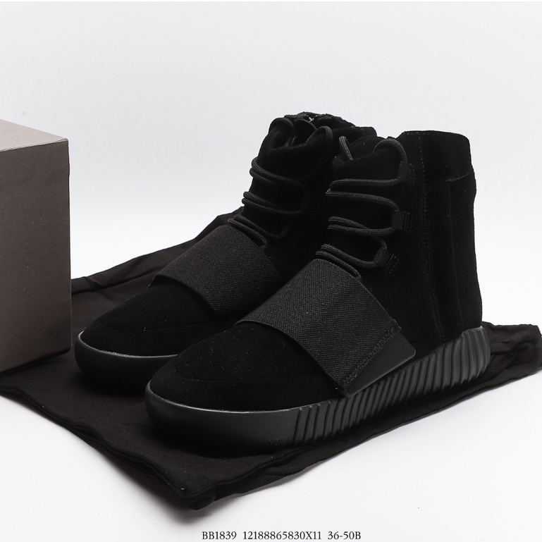 Adidas Yeezy Boost 750 Black High Cut Casual Boots Sneakers Basketball Shoes for Women Men