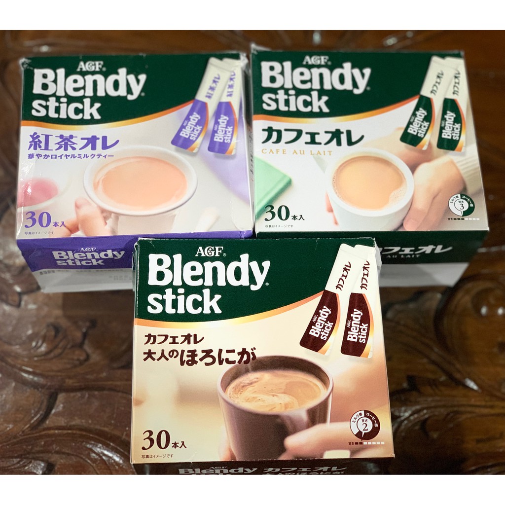 AGF Blendy Stick Cafe Au Lait 30 sticks