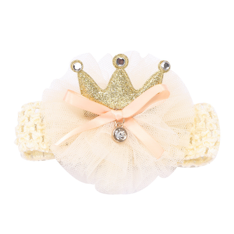 Baby Girl Crown Headband Baby Shiny Headband Lovely Baby Girl