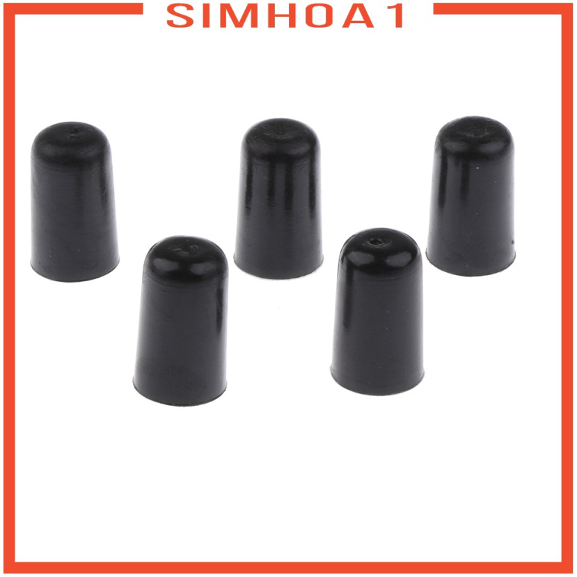 [SIMHOA1] 5x Rubber Cello End Pin Tips Non-Slip Caps for Cellist Cello ...