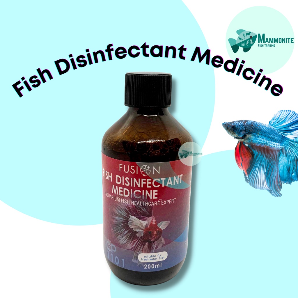 Aquarium Fish Fusion Disinfectant Medicine AntiBacteria Treatment