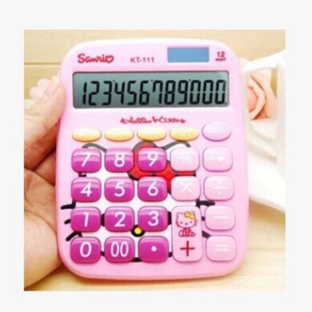 HELLO KITTY CALCULATOR 12 Digit | Shopee Philippines