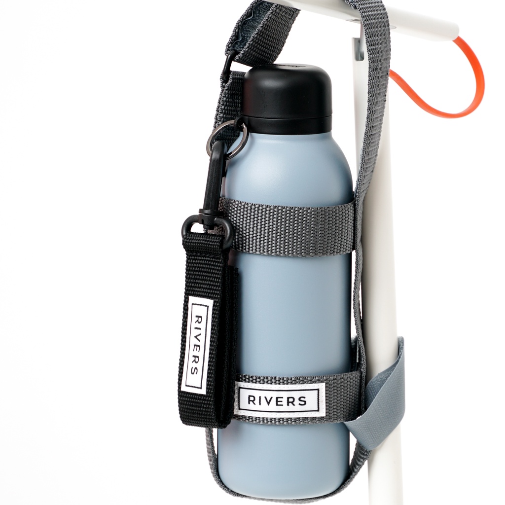 Rivers drinkware Biker Light Flask with Harness 500ml double wall hot