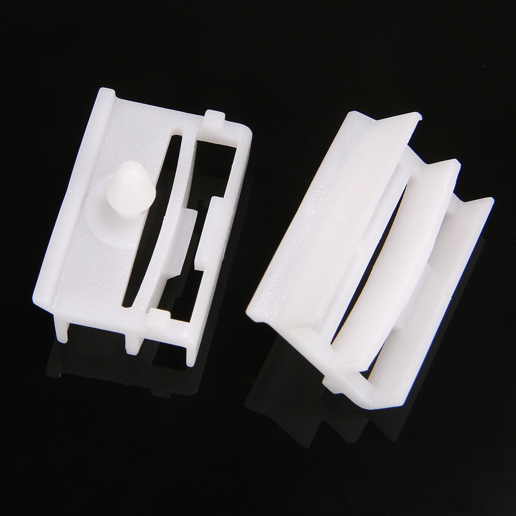 20pcs Exterior Side Sill Skirt Trim Clips Fasteners White For BMW E36