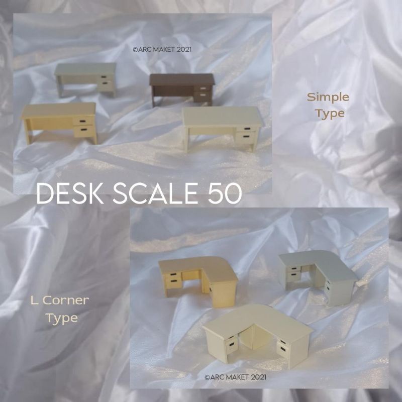 Miniature Workbench (OFFICE DESK) 1.50 Scale For INTERIOR And ...