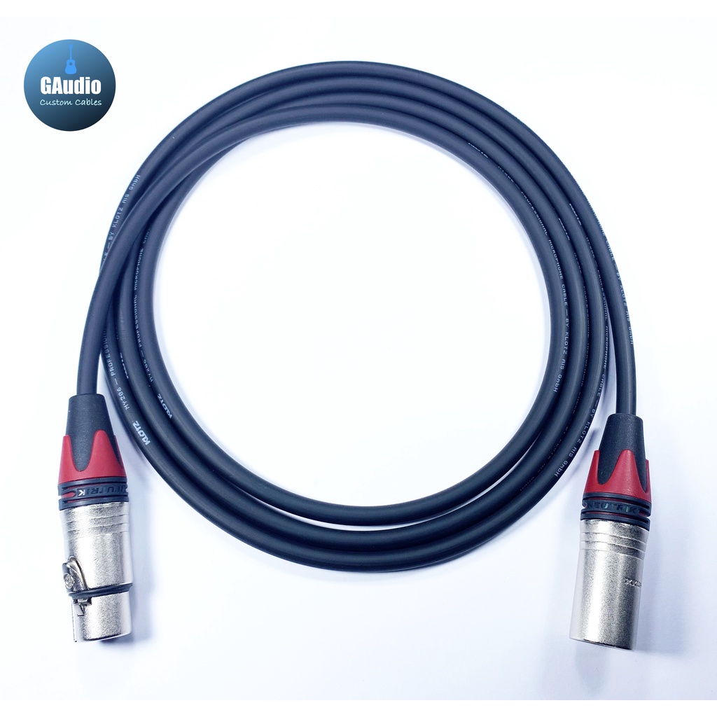 Klotz MY206 Pro Microphone Cable with Neutrik Nickel XLR Connector ...