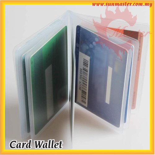 PVC IC Card Wallet ID Card Holder Transparent PVC with 2/4/6/8 Pocket ...
