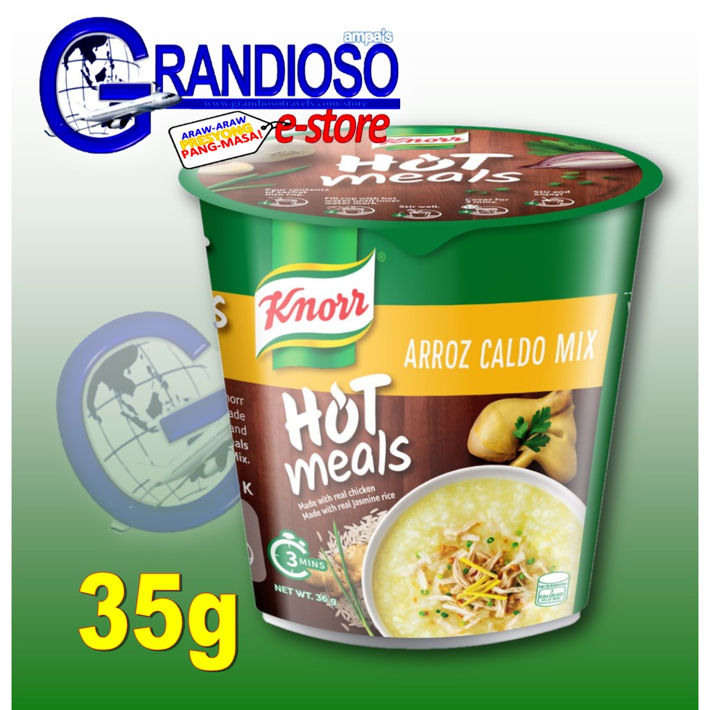 Knorr Hot Meals Arroz Caldo Mix G Shopee Philippines