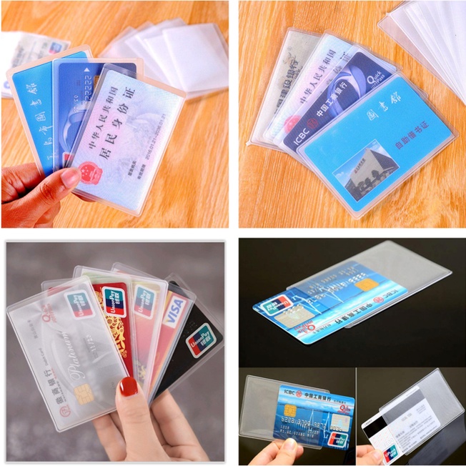 1pc Insert Card Sleeve Card Protector for Social Security Card Insurance  Card Debit Card | Shopee Philippines
