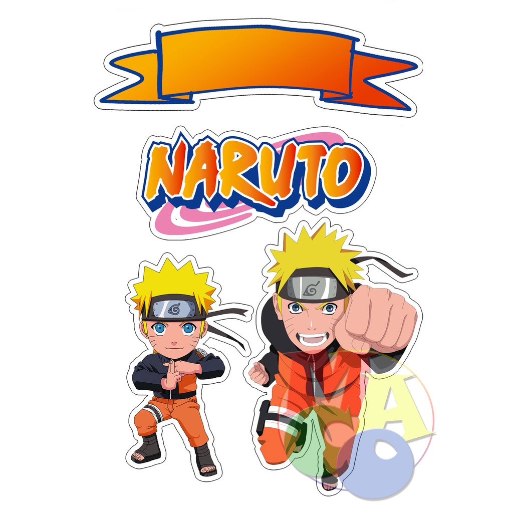 Naruto Cake Toppers Naruto Shippuden Cake Topper | Shopee Philippines