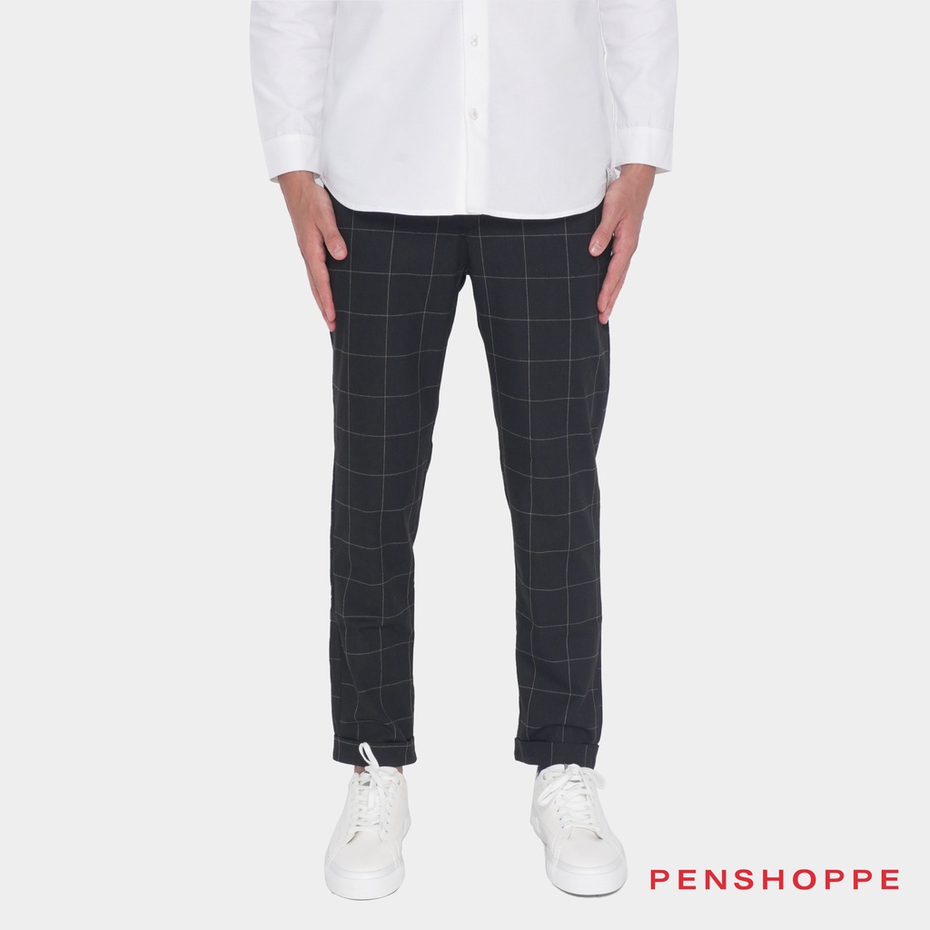 Penshoppe plaid pants sale