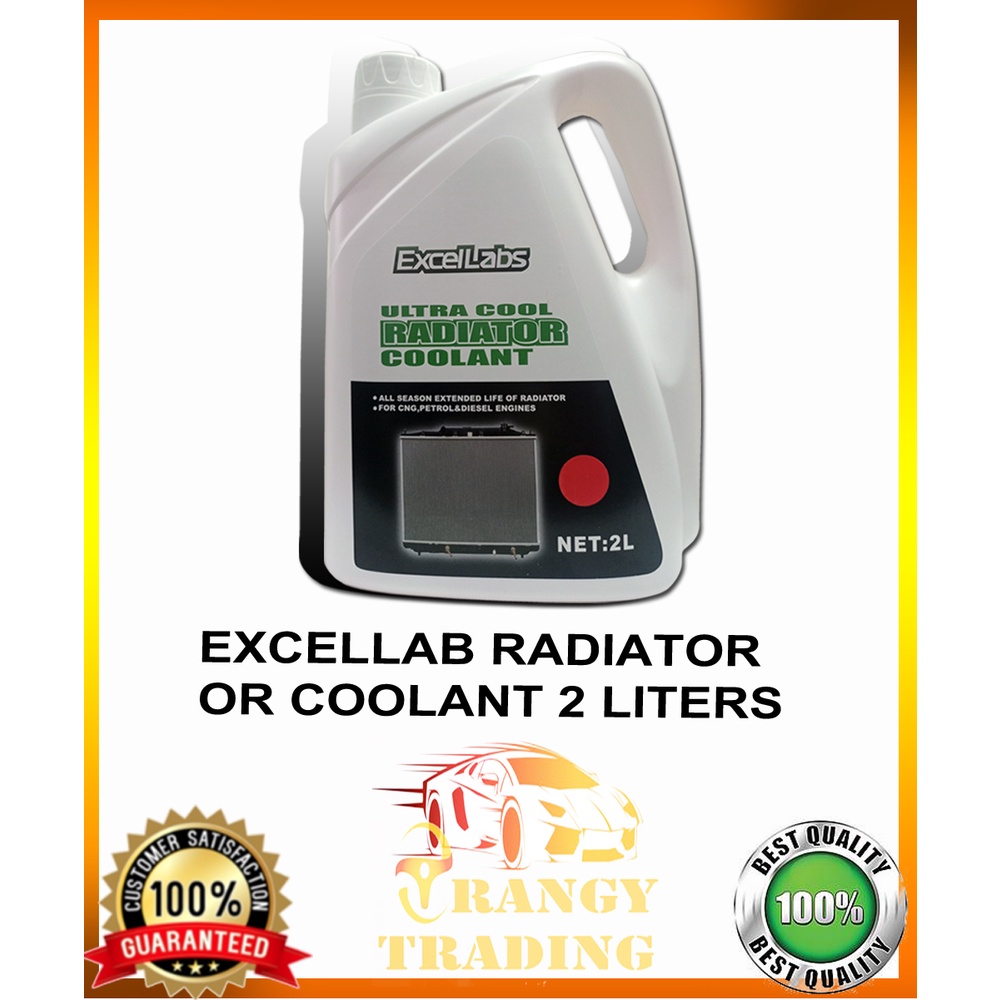 Excellabs Radiator Coolant 2L | Shopee Philippines