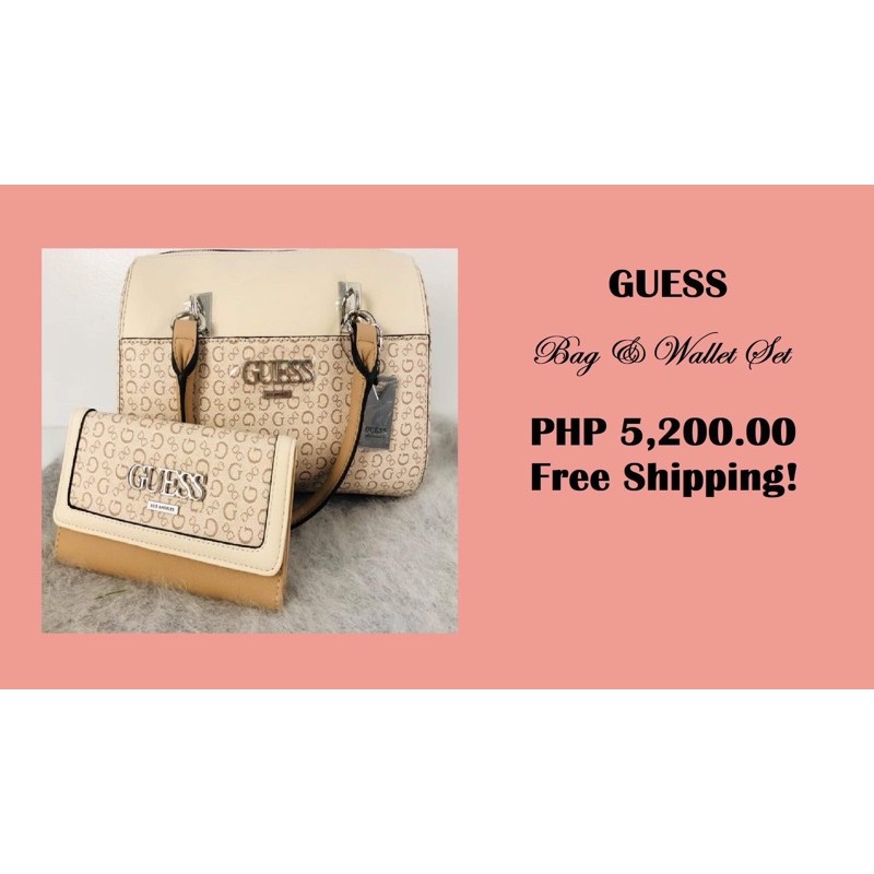 Guess bag and wallet set new arrivals