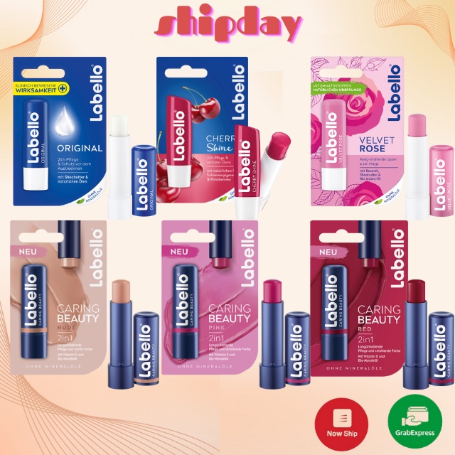 Labello Lip Balm Helps Lips Plump, Soft And Smooth [Germany Domestic