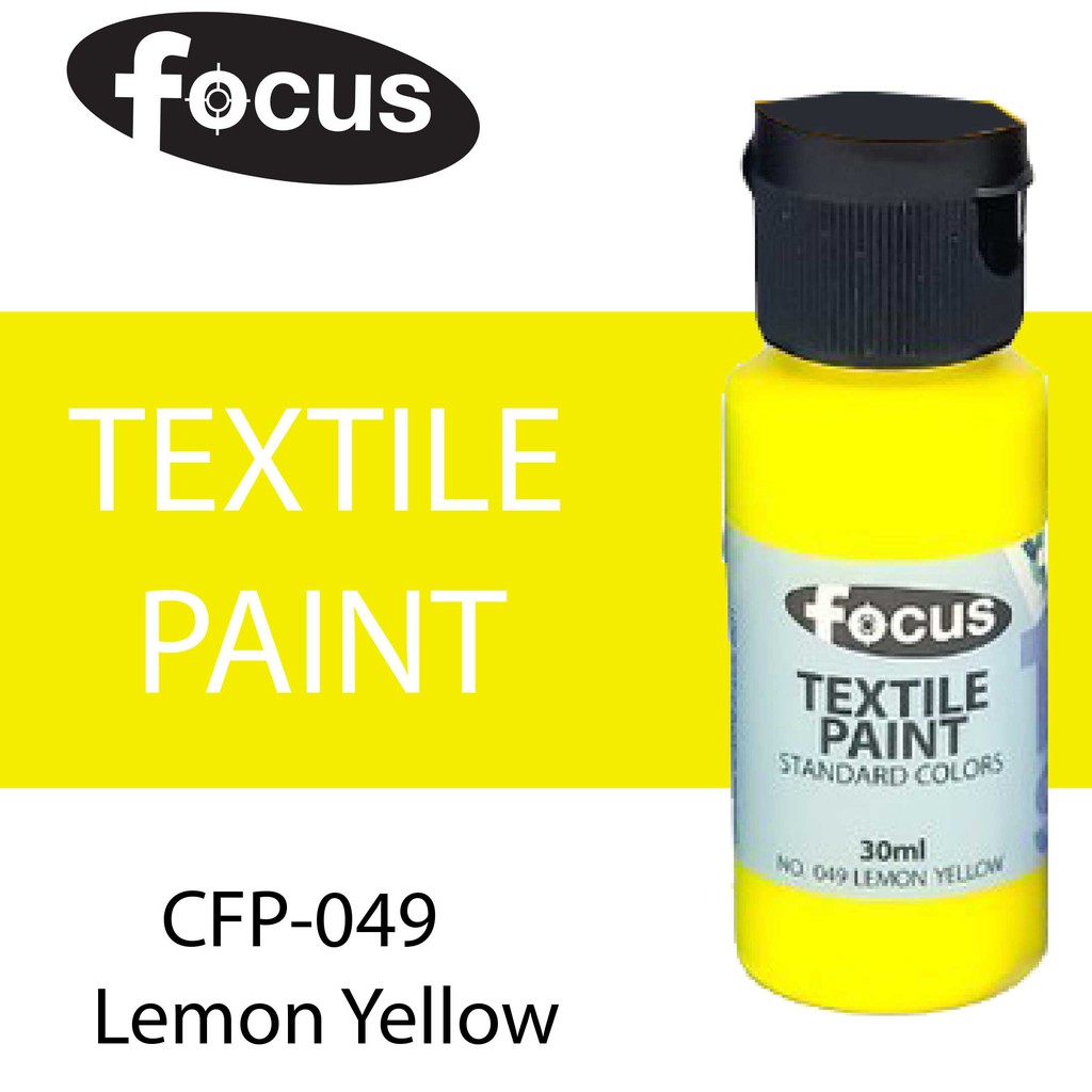 Focus Textile Paint / Fabric Paint 30ml Shopee Philippines