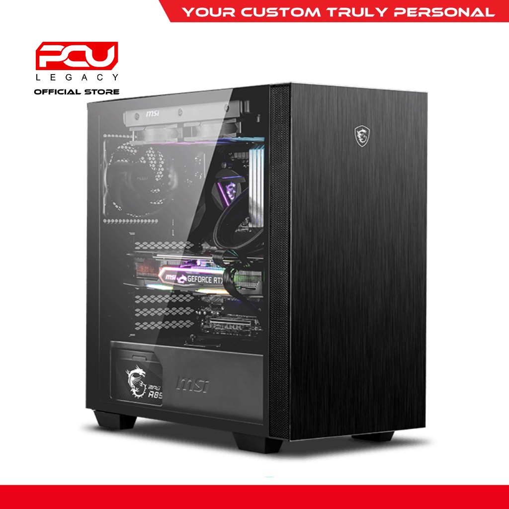 MSI MPG SEKIRA 100P MID TOWER CASE - BLACK | Shopee Philippines
