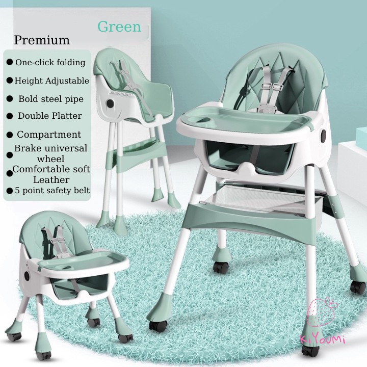 Folding Baby Chair Multifunctional Baby Dining Table baby high chair