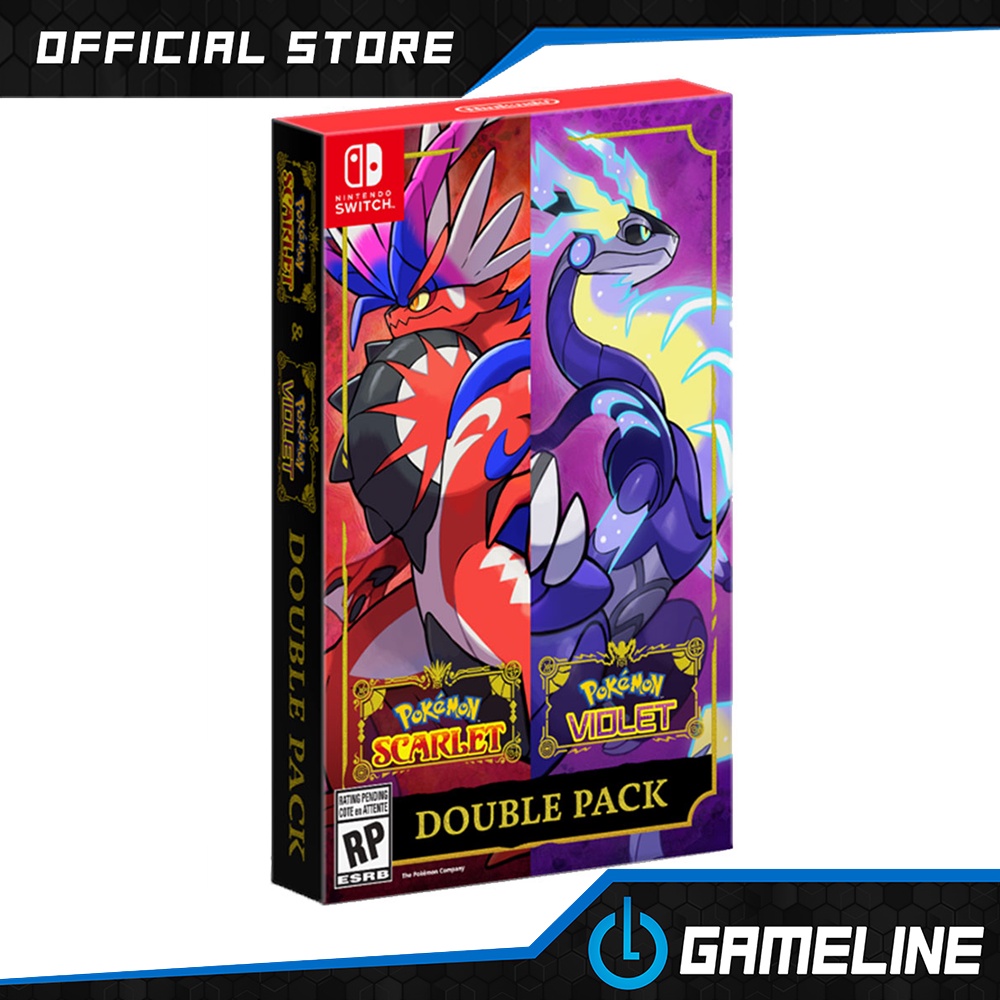 Nintendo Switch Pokemon Scarlet And Violet Double Pack (MSE) | Shopee ...